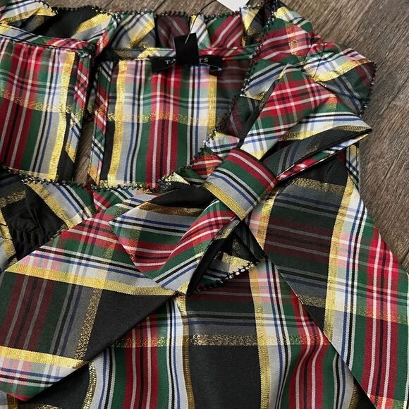 Talbots Sleepless Plaid Top-Size Small Petite - Picture 8 of 9